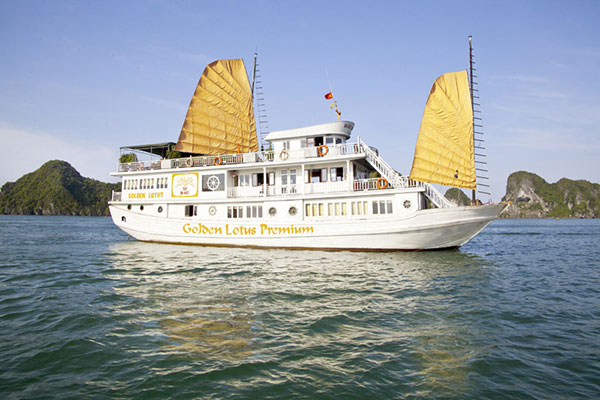 Du Thuyền Hạ Long Golden Lotus Premium Cruise 2 Ngày 1 đêm