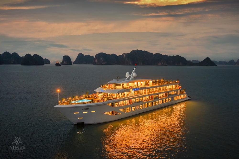 Aime’e Cruises 5★ Luxury 2 Ngày 1 Đêm