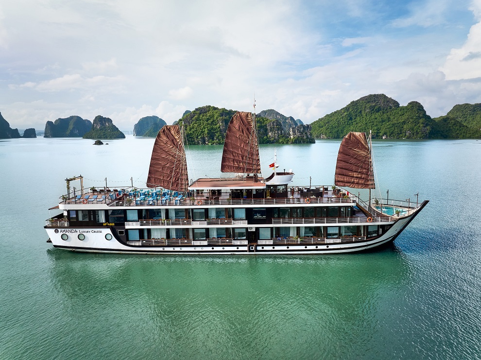 Du Thuyền Amanda Luxury Cruise 3 Ngày 2 Đêm
