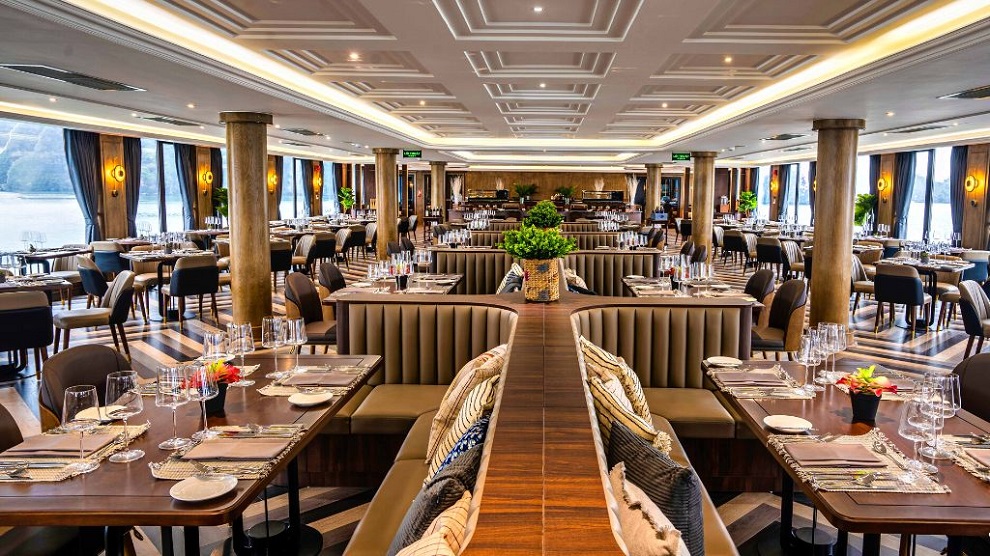 Du Thuyền Ambassador Cruise 6 Sao Hạ Long 1 Ngày | Buffet Cao Cấp