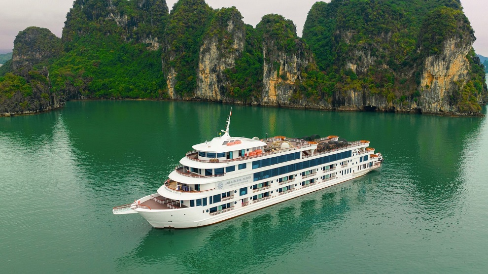 Du Thuyền Ambassador Cruise 6 Sao Hạ Long 1 Ngày | Buffet Cao Cấp