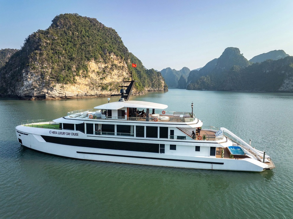 Tour Lan Hạ Bay 1 Ngày Hera Luxury Cruise