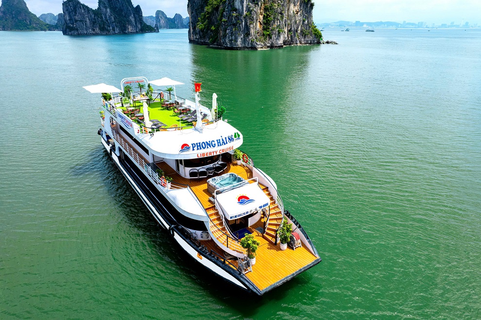 Tour Hạ Long 1 Ngày  | Du Thuyền 4 Sao  Liberty Cruise