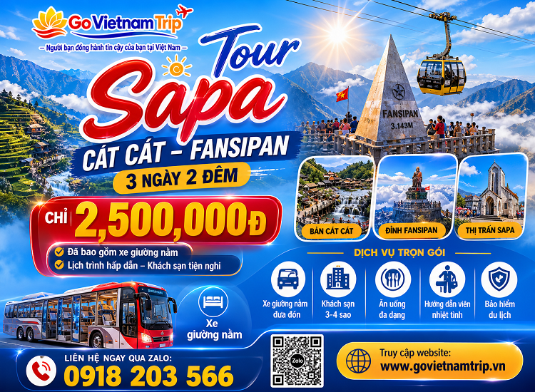 Tour Sapa 3 Ngày 2 Đêm Từ Hà Nội